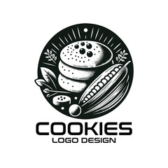 Cookies Vector Logo Design