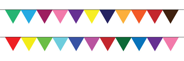 Party Flags icon. Simple element from party icon icons collection. Creative Party Flags icon ui, ux, apps, software and infographics. Vector illustration. Eps file 297.