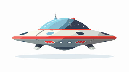 UFO unidentified flying object alien spacecraft clipart