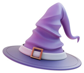 PNG 3D Illustration of witch hat accessories accessory clothing