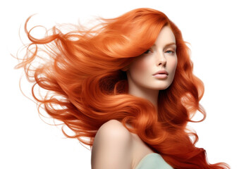 Naklejka premium PNG Healthy hair portrait adult photography