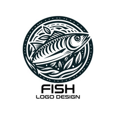 Fish Vector Logo Design