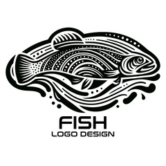 Fish Vector Logo Design