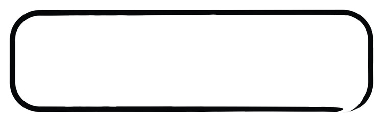 Black grunge square brush. Rectangular frame. Square frame brush vector grunge paint watercolor ink. Vector illustration. Eps file 368.