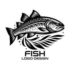 Fish Vector Logo Design