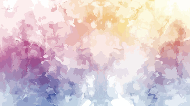 Vector watercolor background. Soft colored abstract te