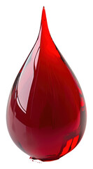 Obraz premium PNG Photo of realistic bloood drop vase lighting pottery