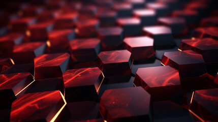 Obraz premium Abstract honey comb background art