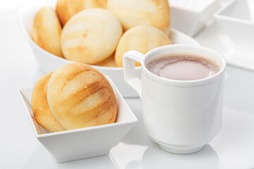 Delicious and nutritious almojabanas or pandebono