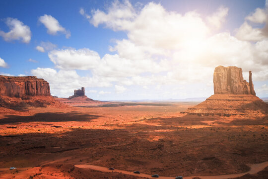 Scenic Drive: Exploring Monument Valley National Park, USA in 4K image