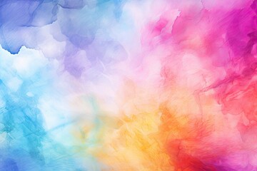 Rainbow Colorful Painting Brush Strokes art Grunge Texture Abstract Watercolor Illustration Gradient Background