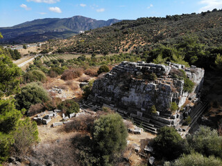 Belevi Mausoleum, located in Izmir, Turkey, was built 2300 years ago by the King of Ephesus.