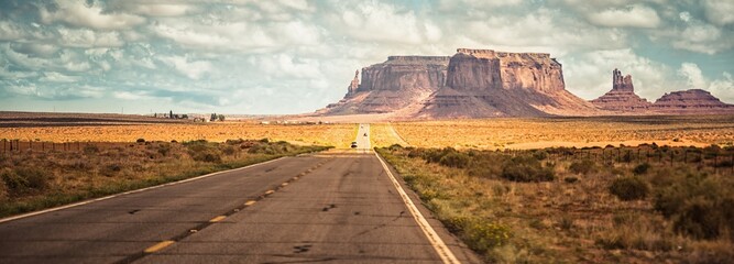 Scenic Drive: Exploring Monument Valley National Park, USA in 4K Video