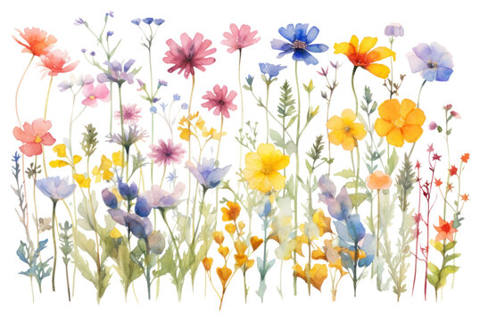 PNG Flowers painting outdoors pattern