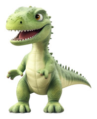 Fototapeta premium PNG Dinosaur reptile animal green