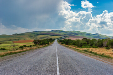 road to the mountains