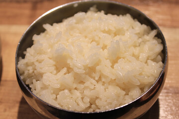 A bowl of cooked rice