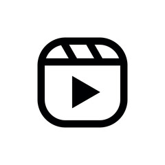 Social Media Icon Reels exactly equal to the real one