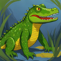 Obraz premium Crocodile