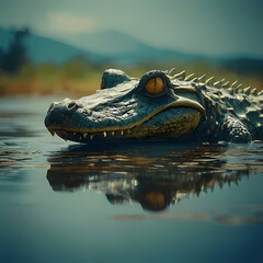 Obraz premium Crocodile