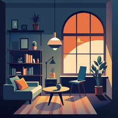 home background vector illustration