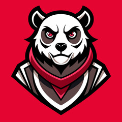 panda bear vector illustration