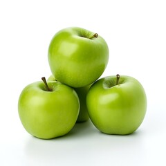 Green apples background. Fresh Green apples as background