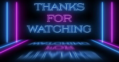 Futuristic Neon Stream Overlay Background for Twitch, YouTube, KICK - Starting Soon. 4K Animation for Starting Screen. Visit the profile for more related content.