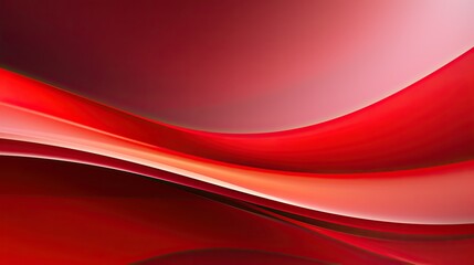 Red abstract Valentines Day background. Dynamic shapes composition.