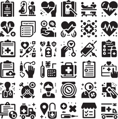 Healthcare Icons: Treatment, Prevention, Diagnosis & More



