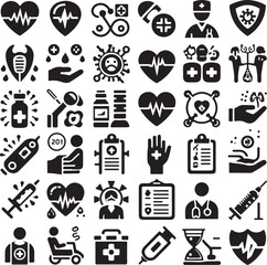 Healthcare Icons: Treatment, Prevention, Diagnosis & More



