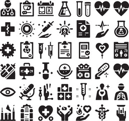 Healthcare Icons: Treatment, Prevention, Diagnosis & More




