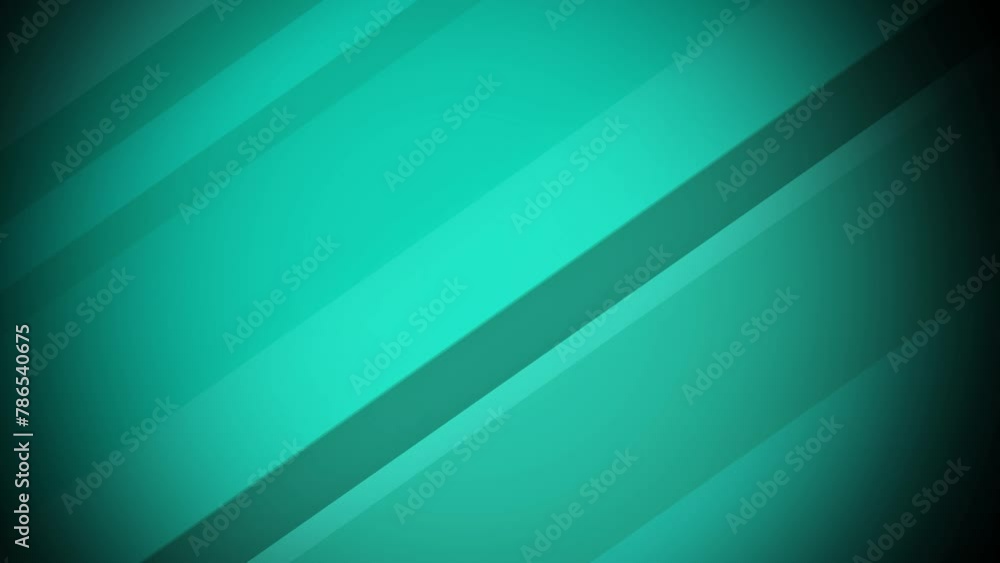 Aufkleber cyan color geometric motion design . cyan color background. abstract motion background.
