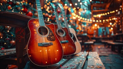 Melodic Lineup: Guitars Ready for the Club's Rhythm