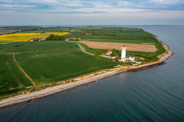 Leuchtturm Helnæs auf Fünen/Fyn