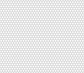 Hexagon pattern geometric design. Hexagon mosaic pattern. Regular hexagon shapes. Seamless tileable vector illustration.