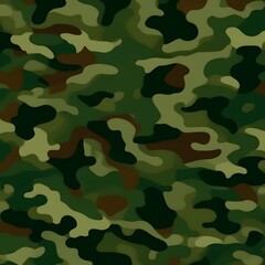 Fototapeta premium camouflage green pattern military forest print army background