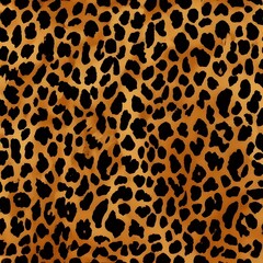 Fototapeta premium leopard print fashionable background texture animal pattern for textiles, stylish design