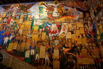 Mexico Puebla city view