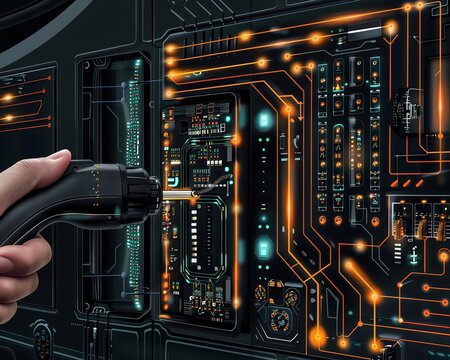 The repair shop introduced advanced diagnostic tools for electric vehicles, each device a closeup of specialized maintenance capabilities