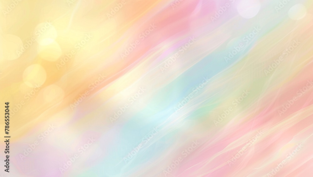 Poster light pastel gradient background with blurred color for copy space banner template generative ai