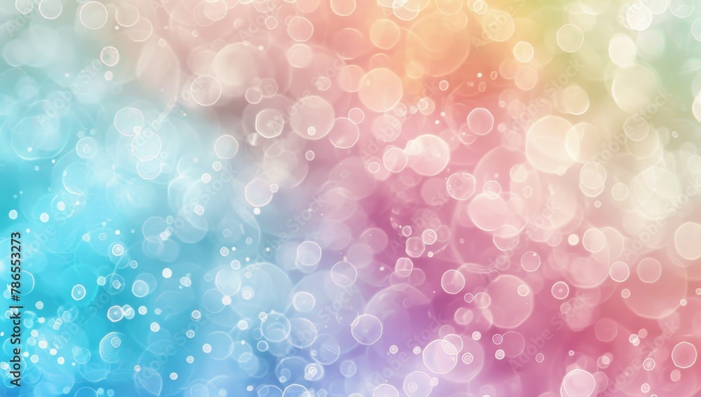 Poster blurred pastel color background for design with copy space generative ai