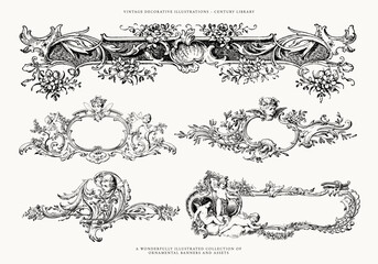 Vintage Victorian Label Templates and Design Assets i