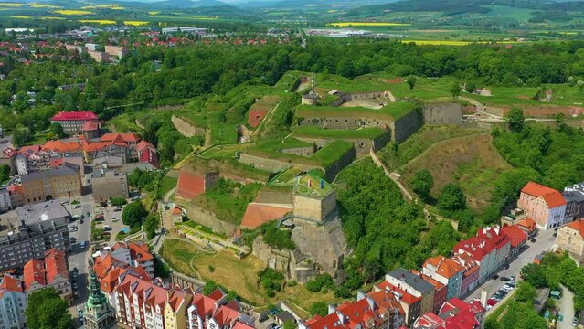 Fortress Klodzko Twierdza Aerial View Poland
