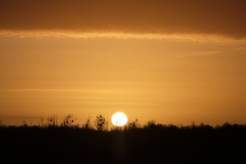 Sonnenaufgang am 17.03.2024