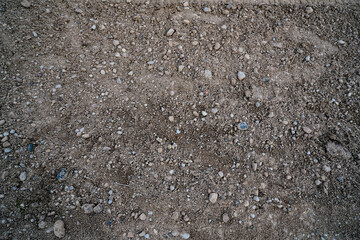 Dirt road background texture, outdoor texture. Backdrop for various ideas