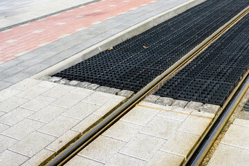 Plastic grids using for ground protection and reinforcement solution for ground surface stability