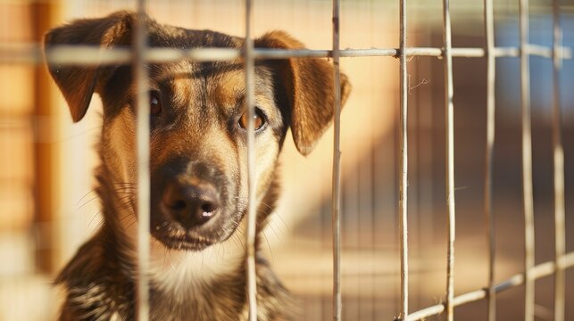 Animal welfare and adoption copy space background