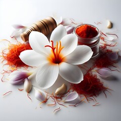 saffron crocus flowers 