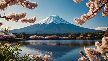 Stunning Mount Fuji in Japan